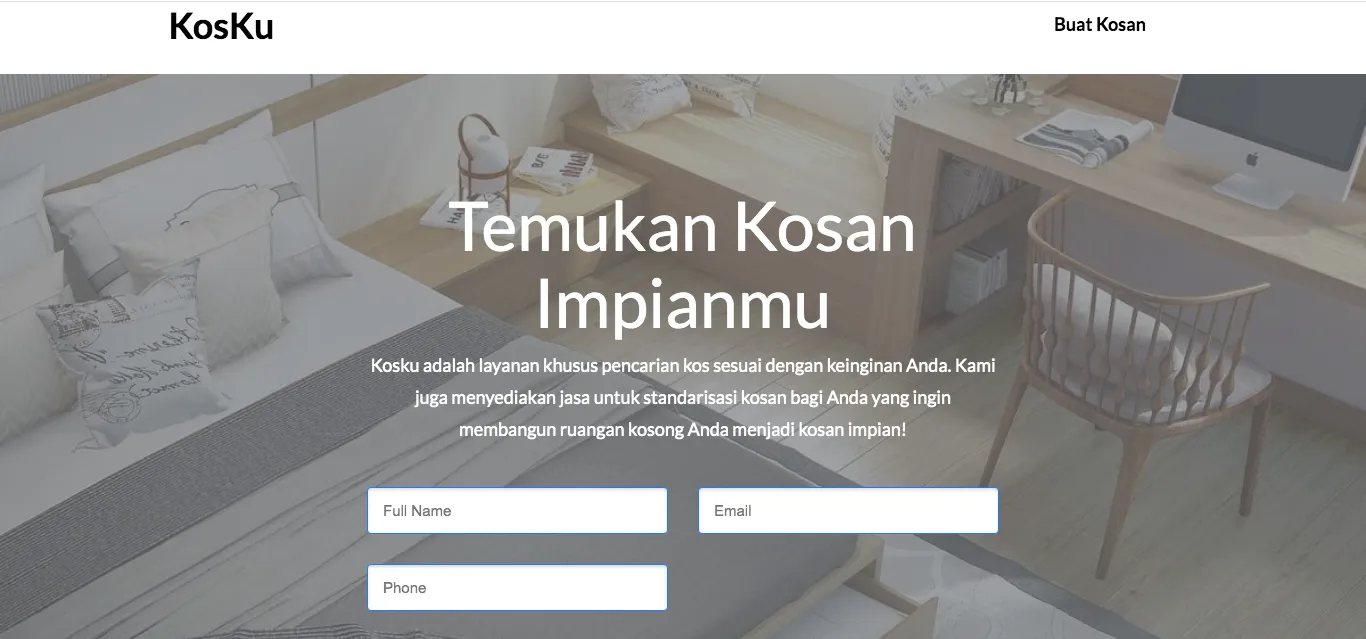 Portfolio Radinda - Landing Page https://www.kosku.site/