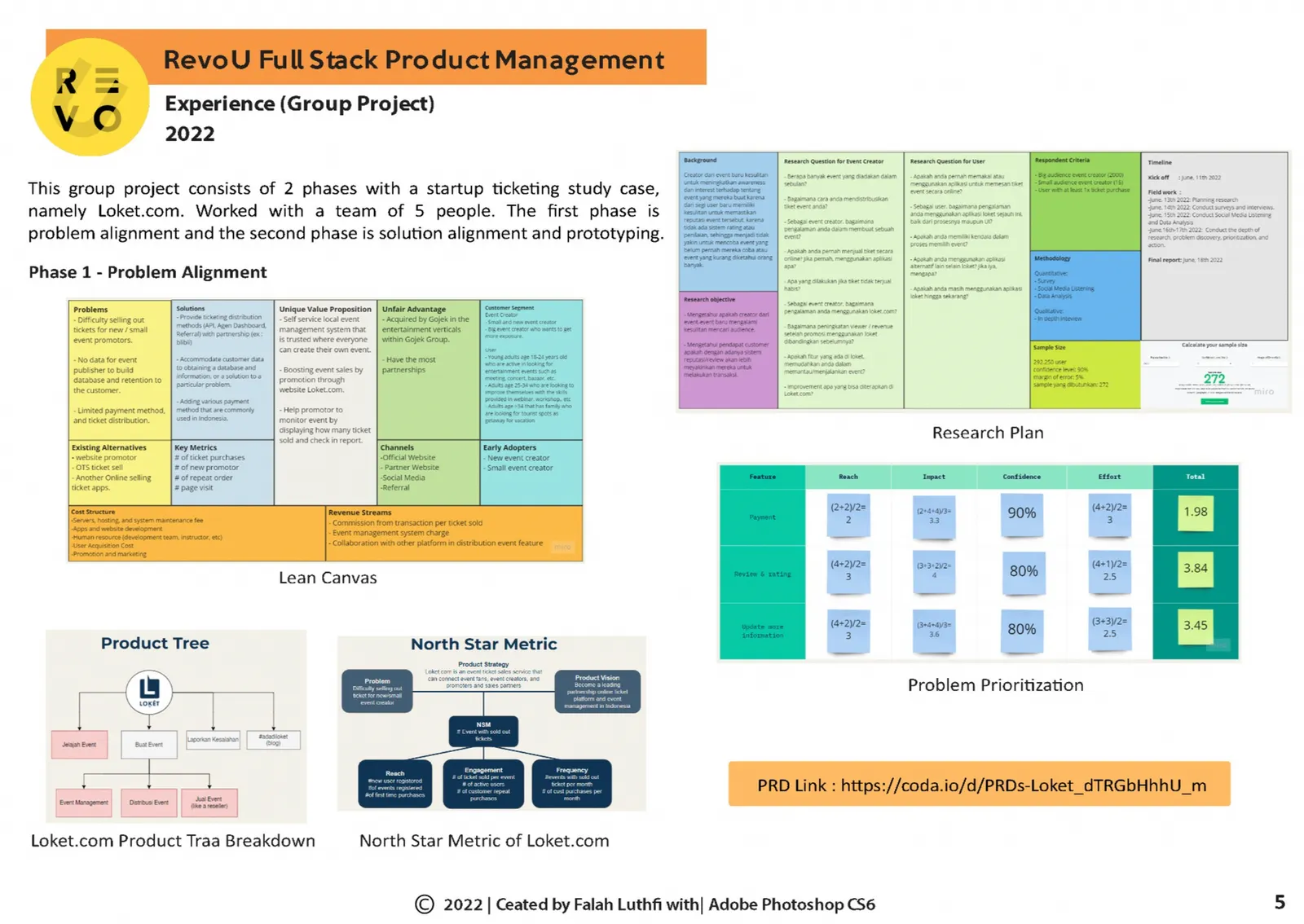 Product Management Portofolio Upay - Problem Alignment