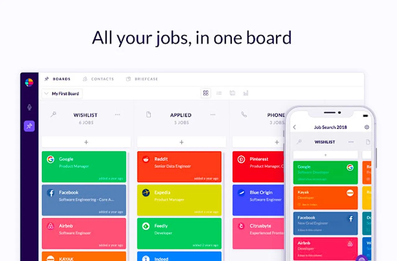 Aplikasi Huntr: Job Search Tracker