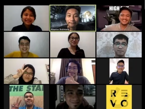 Aloysius bersama Study Group Batch 3