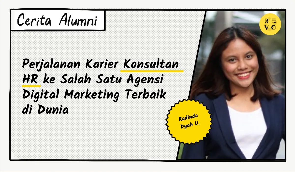 Perjalanan Karier Radinda, Konsultan HR ke Salah Satu Agensi Digital Marketing Terbaik di Dunia