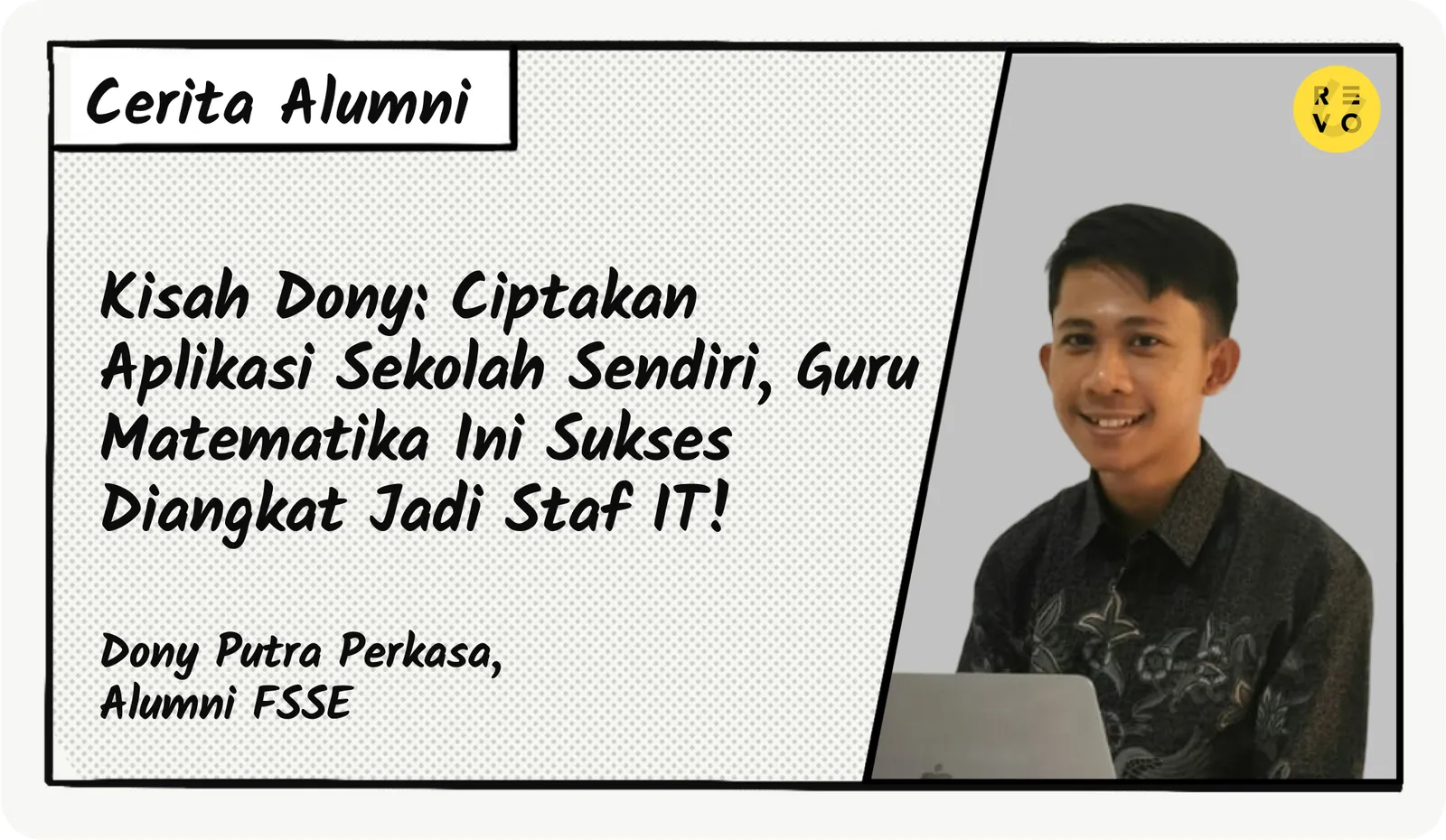 Ciptakan Aplikasi Sekolah Sendiri, Guru Matematika Ini Sukses Diangkat Jadi Staf IT!