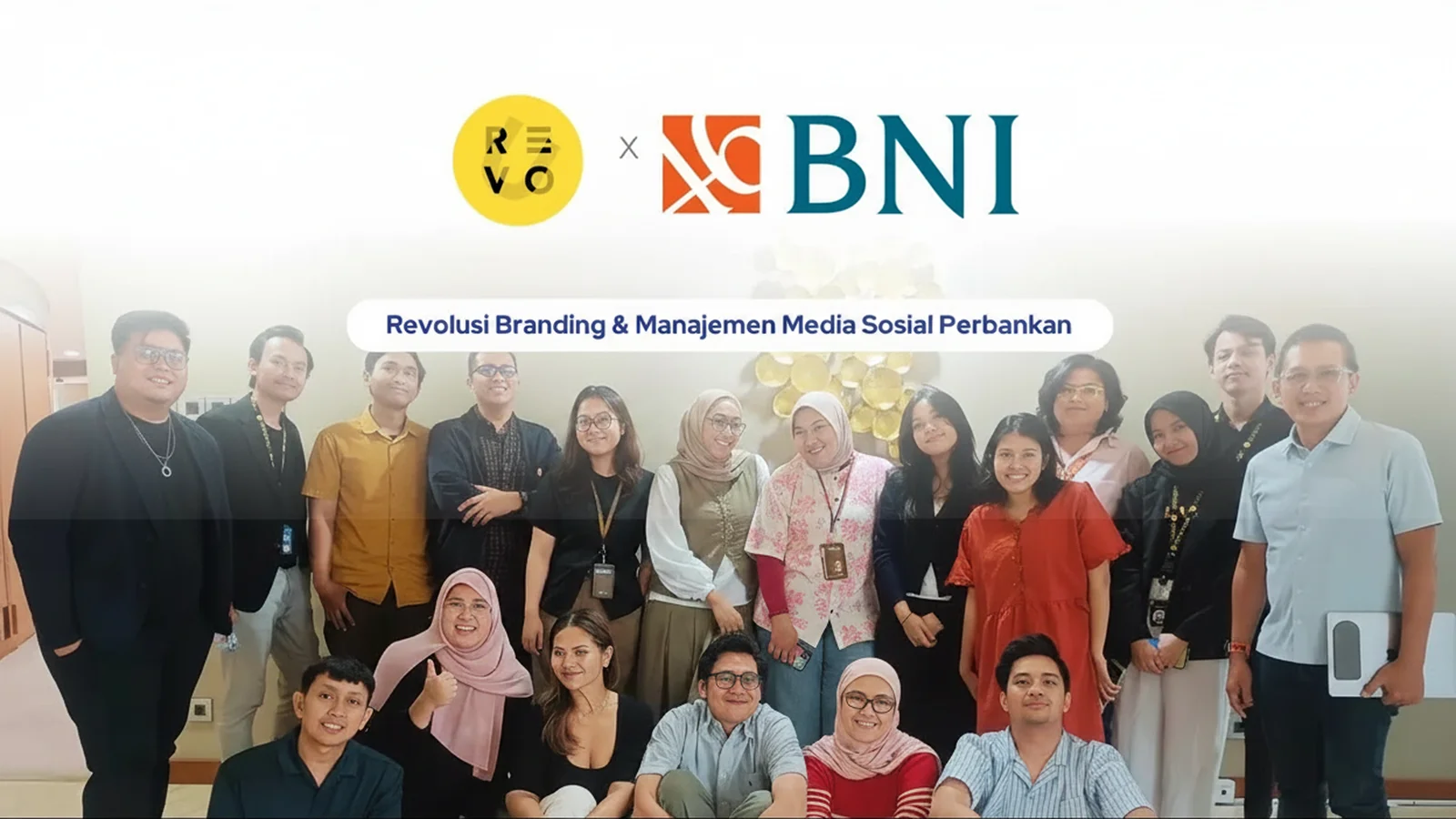RevoU Dukung BNI Optimalkan Media Management & Event Branding melalui Corporate Training