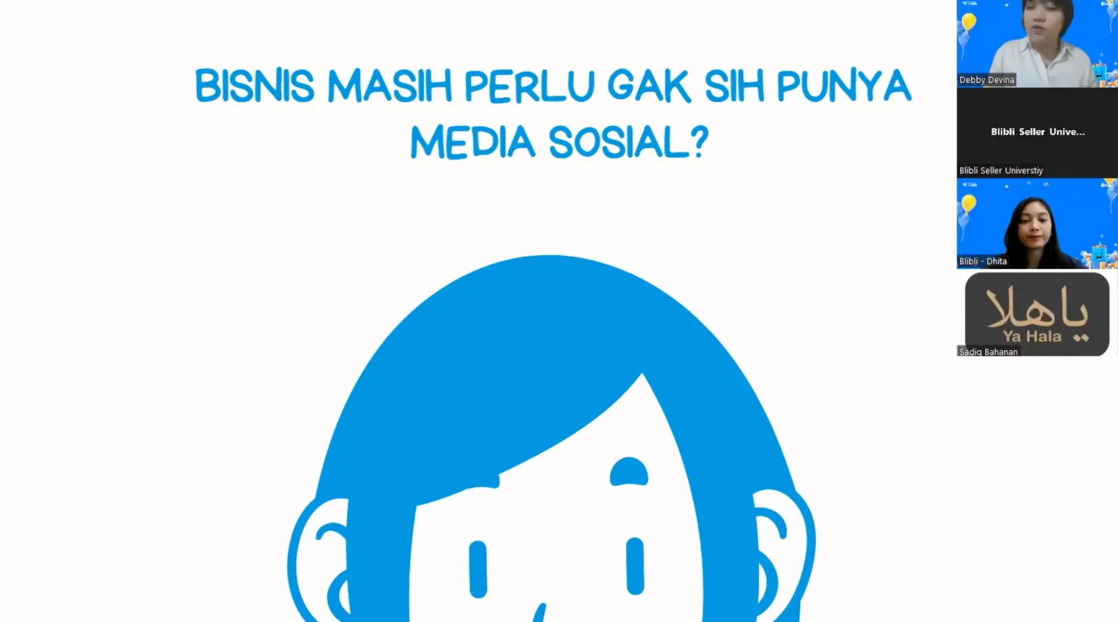 Sesi 2 Webinar Series Blibli 12th Anniversary x RevoU