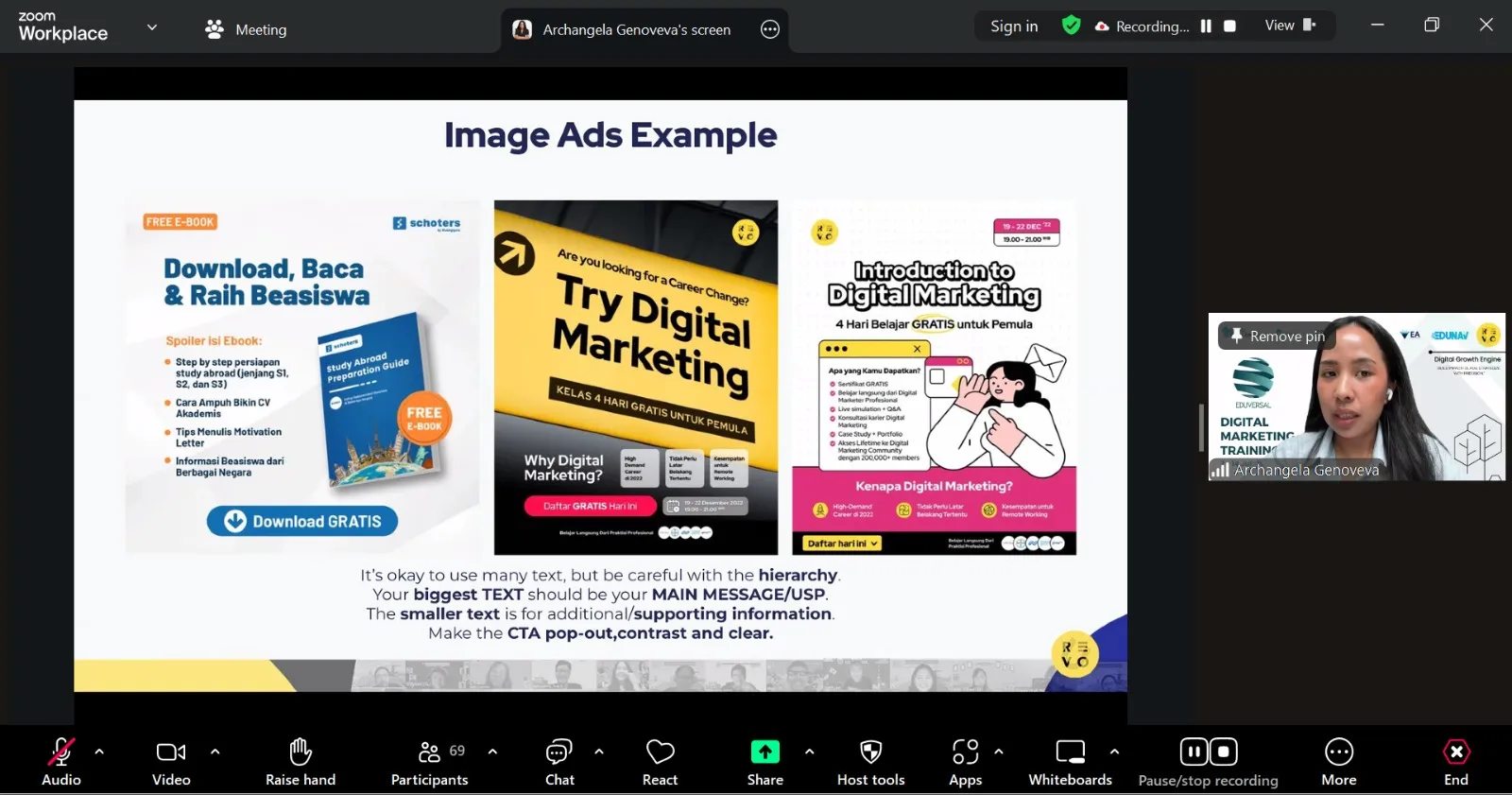 Pelatihan Digital Marketing Eduversal untuk Jangkau Audiens Lebih Optimal outcome 1