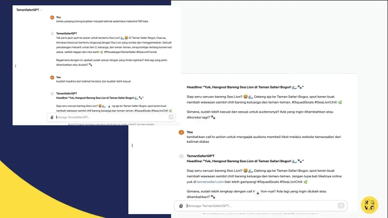 Taman Safari Indonesia Tingkatkan Efektivitas Marketing dengan Tools AI ChatGPT dan Midjourney outcome 2