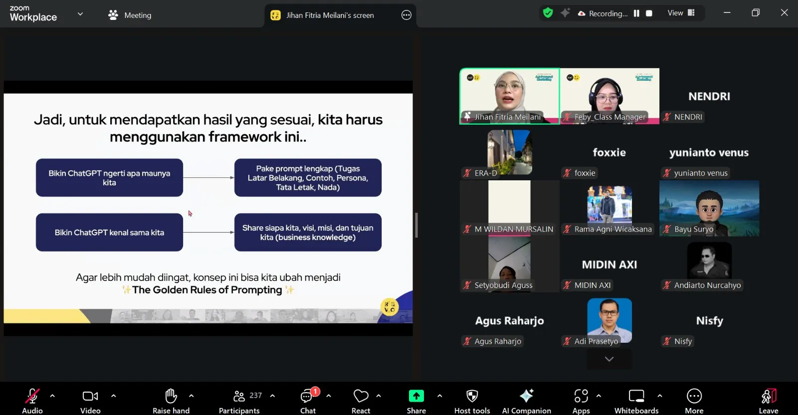 TAM (Erajaya) Tingkatkan Kualitas Konten Marketing Lewat Training AI outcome 2