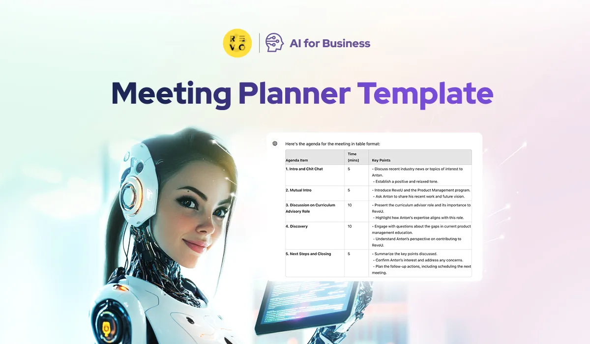 AI Meeting Planner Template