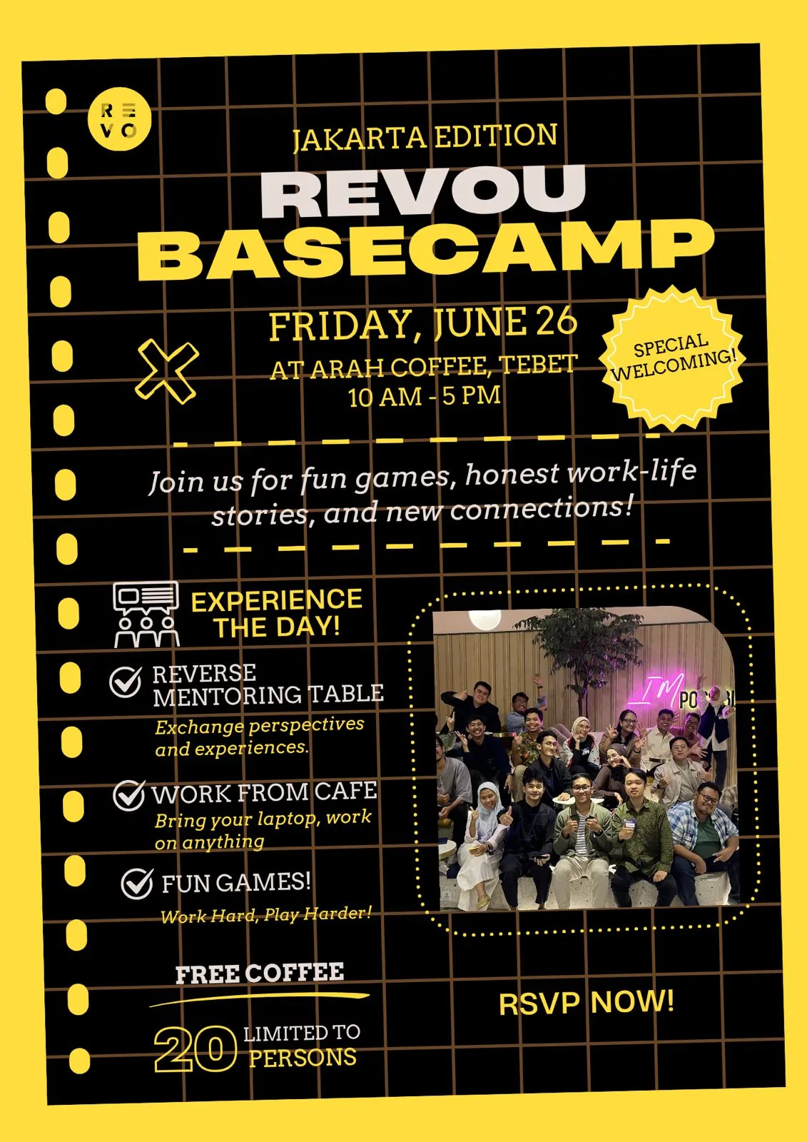 Basecamp Day Jakarta: Spesial Welcoming