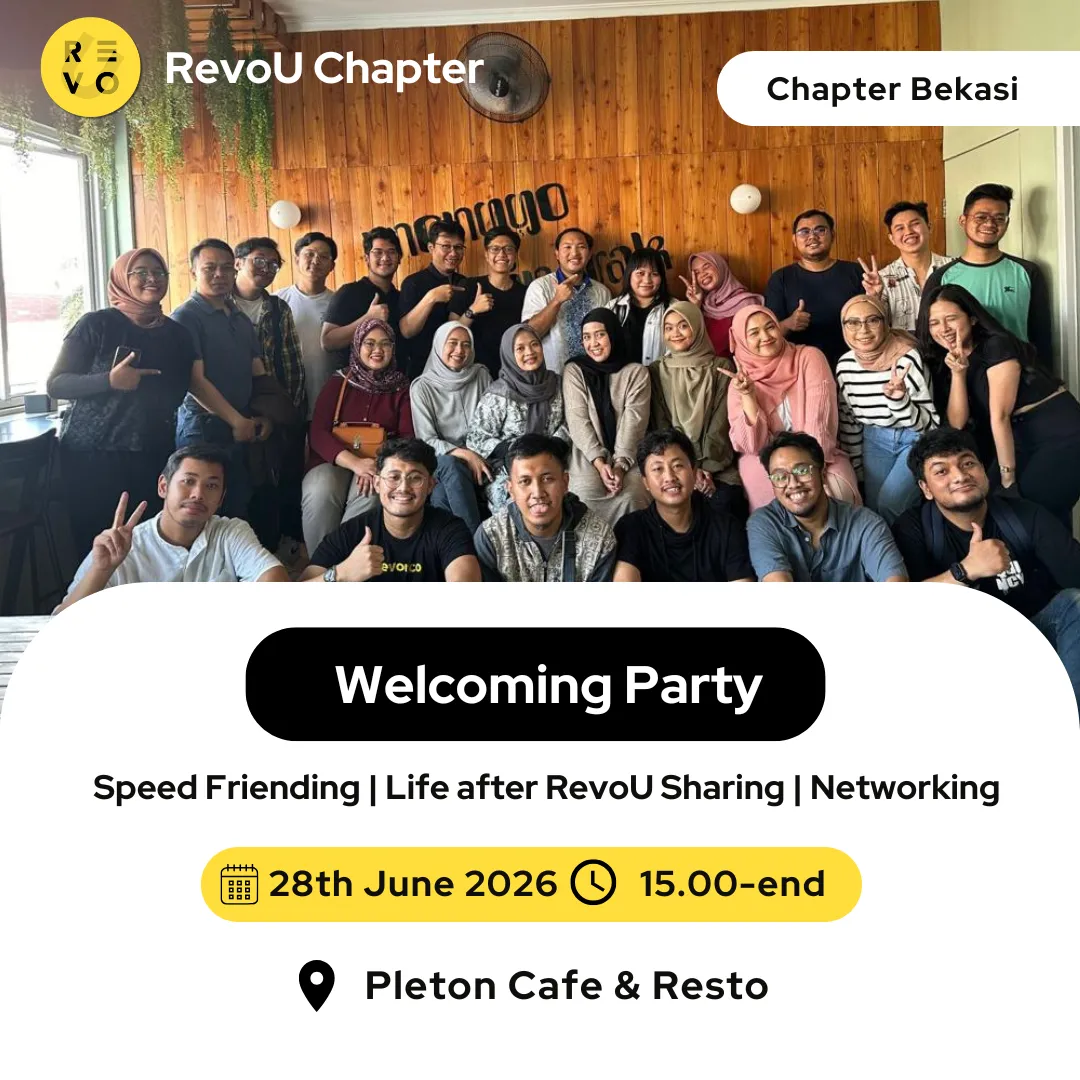 Welcoming Party: Meet, Share & Start Your RevoU Chapter