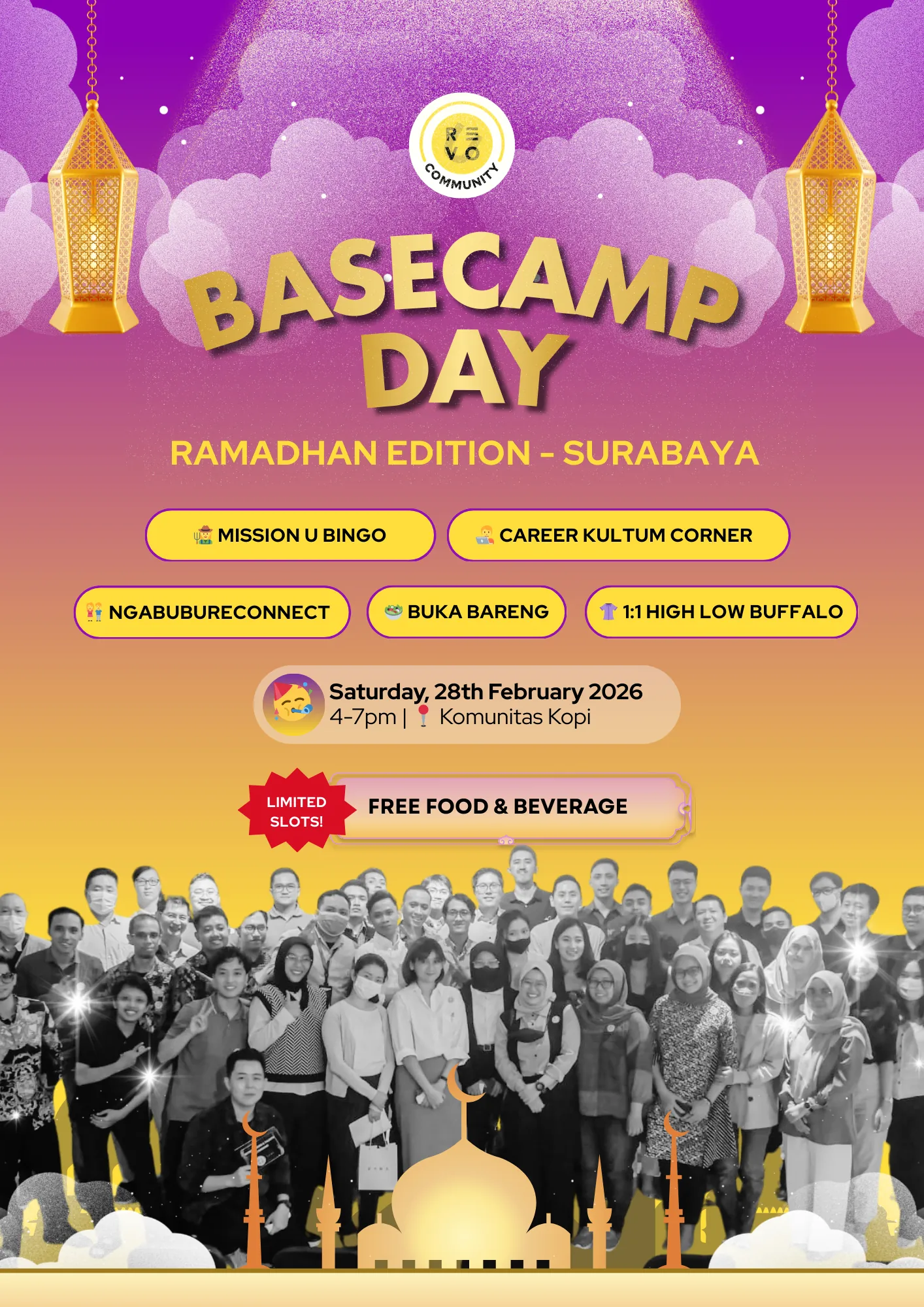 BASECAMP DAY MENYANG SUROBOYO