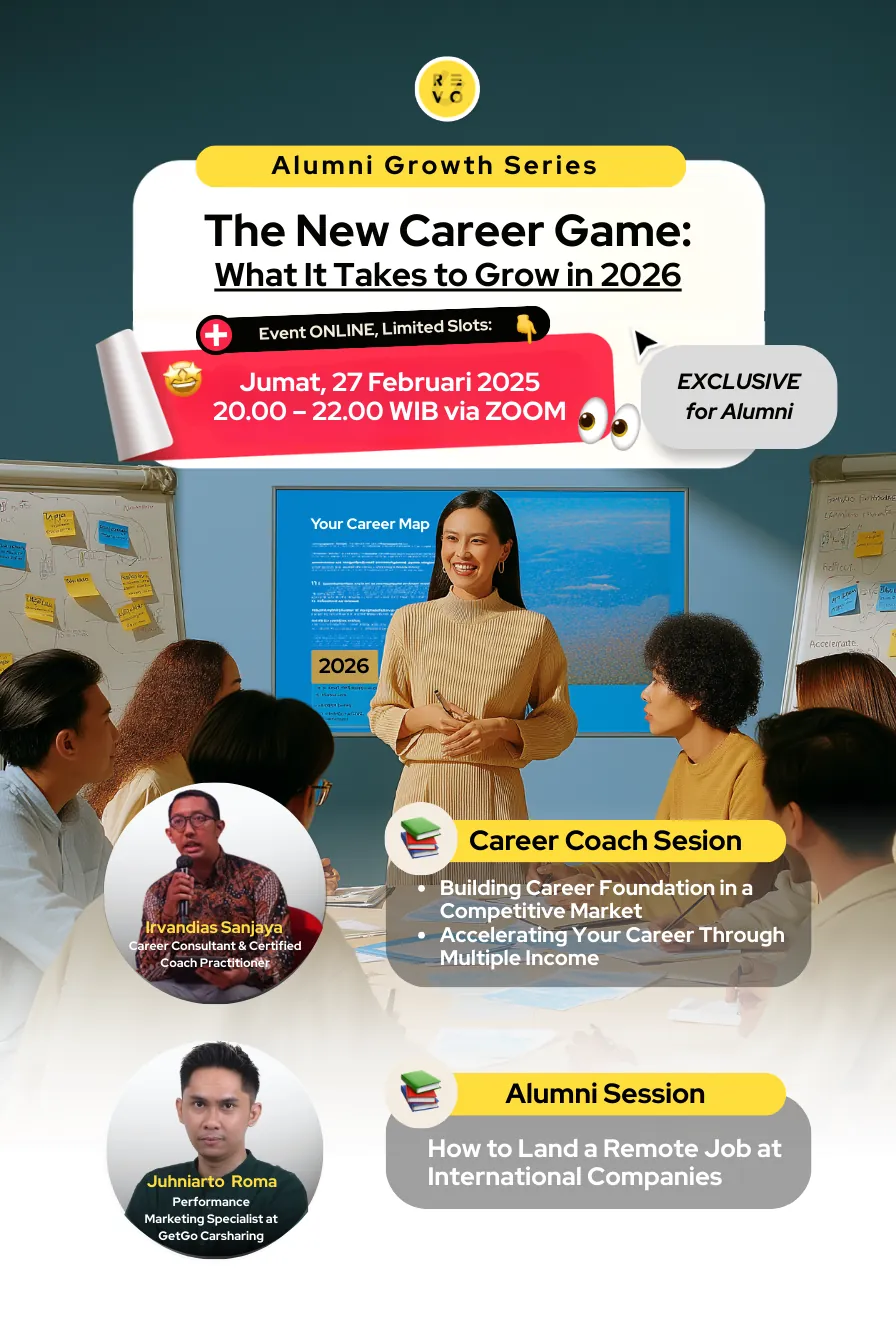 Alumni Growth Series 
“The New Career Game: What It Takes to Grow in 2026”