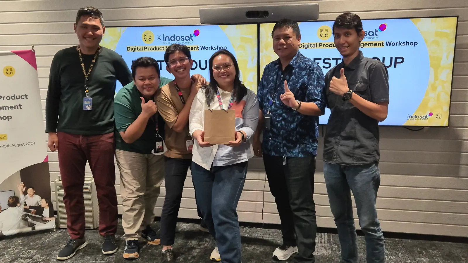 Indosat training result 2