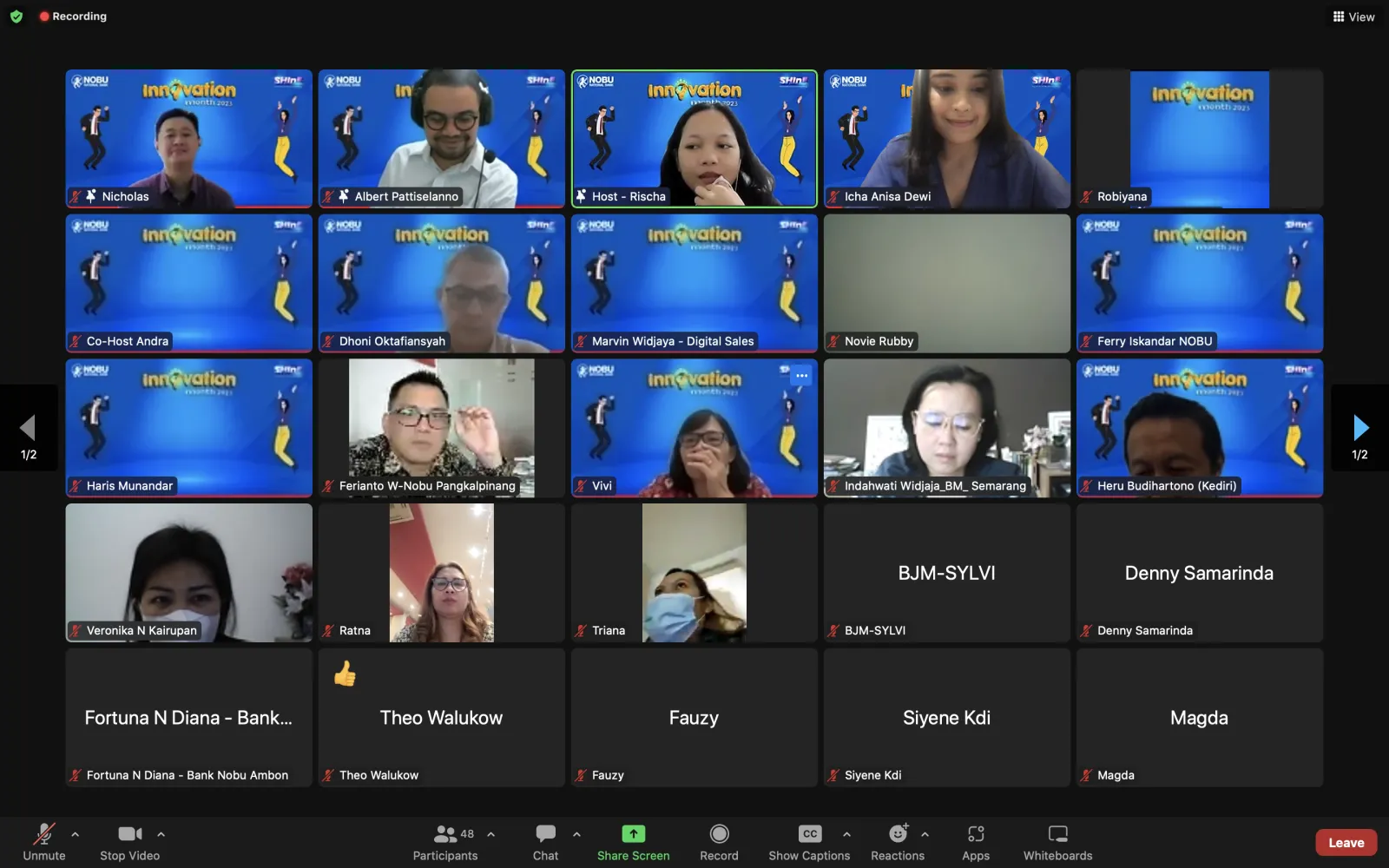 Bank Nobu Indonesia training result 1