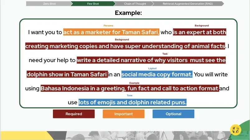 Taman Safari Indonesia training result 1