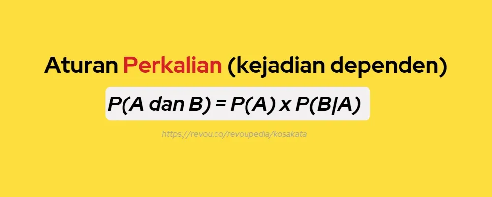 aturan perkalian probabilitas kejadian dependen