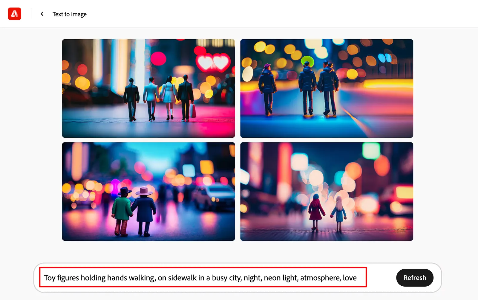 contoh adobe firefly