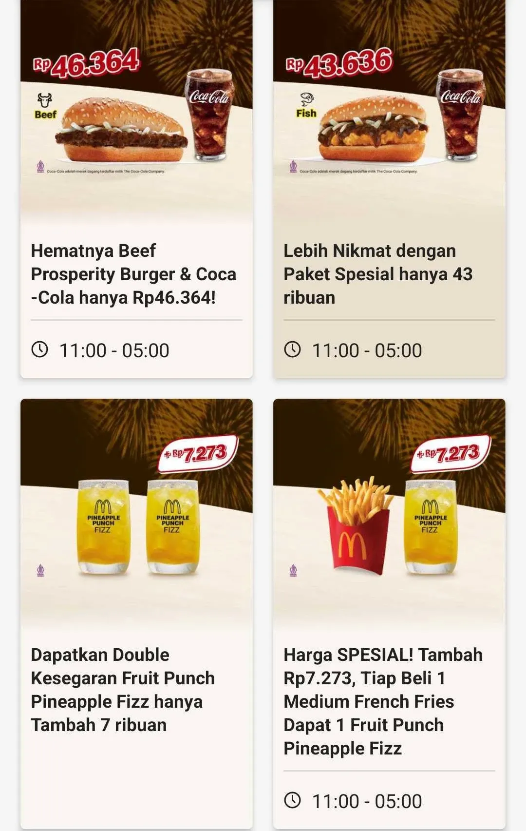 Contoh pemanfaatan big data untuk penawaran McDonald's