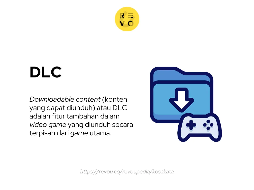 Downloadable content atau DLC adalah fitur tambahan dalam video game yang diunduh secara terpisah dari game utama.