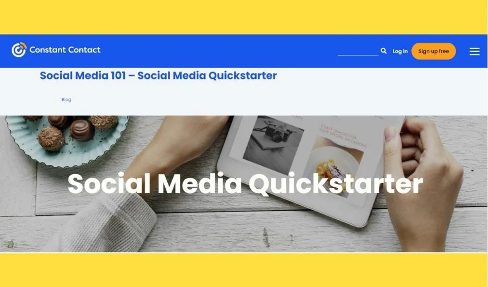 Kelas Social Media 101 Constant Contact