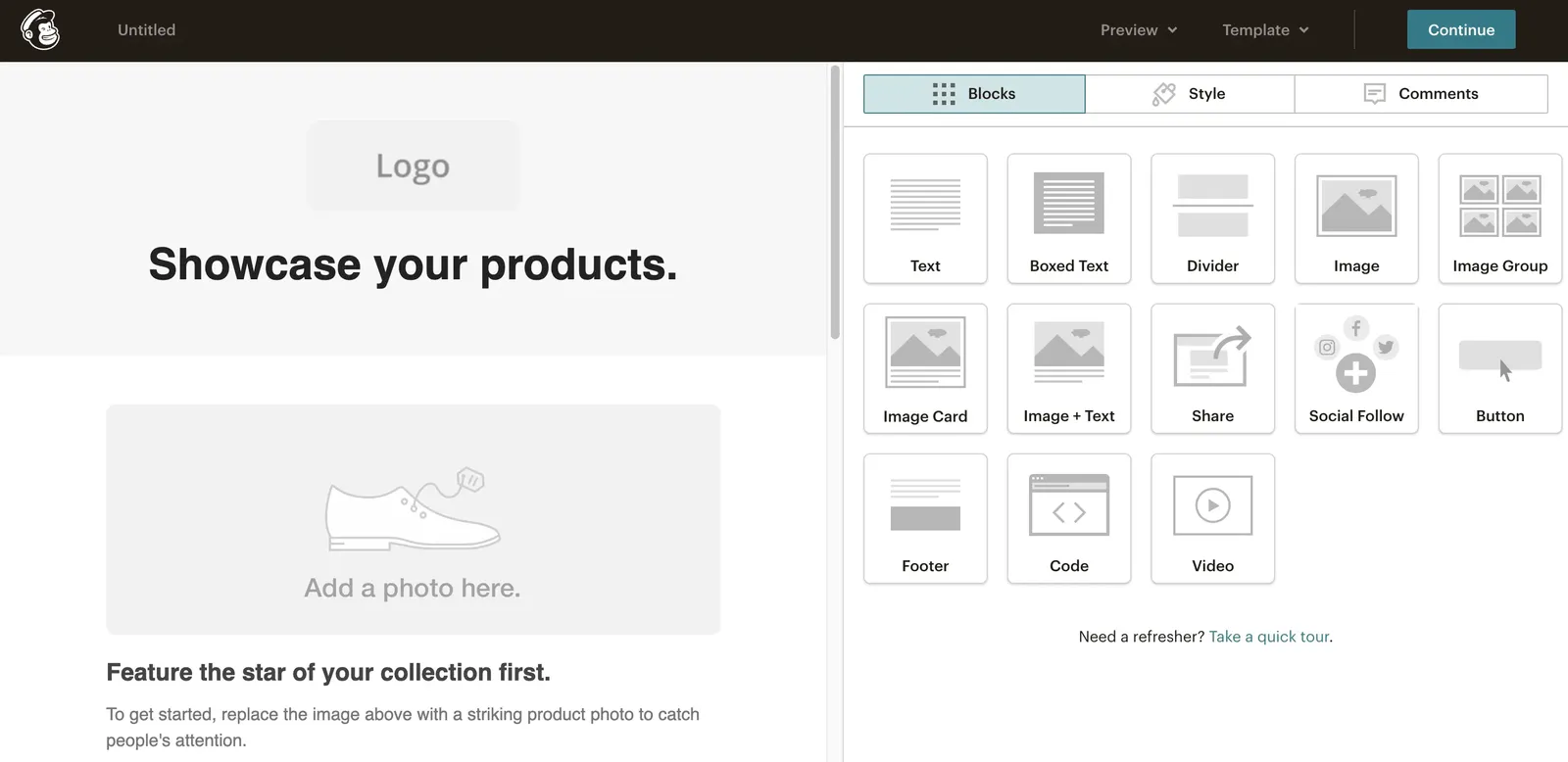 contoh mailchimp - revou