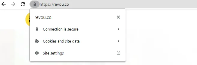 Contoh website dengan HTTPS