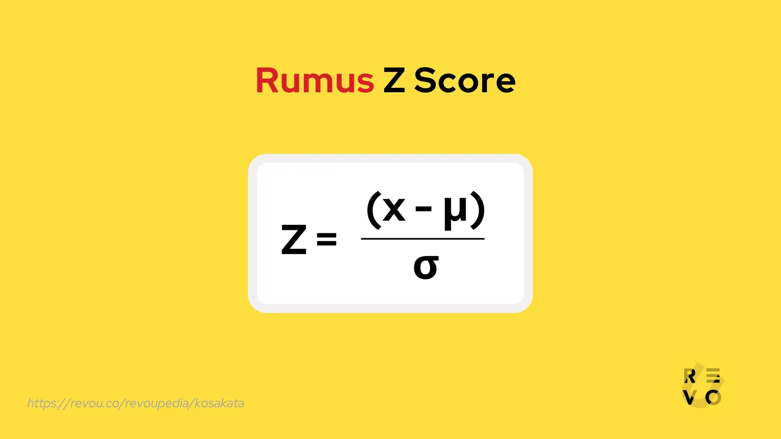 rumus z score