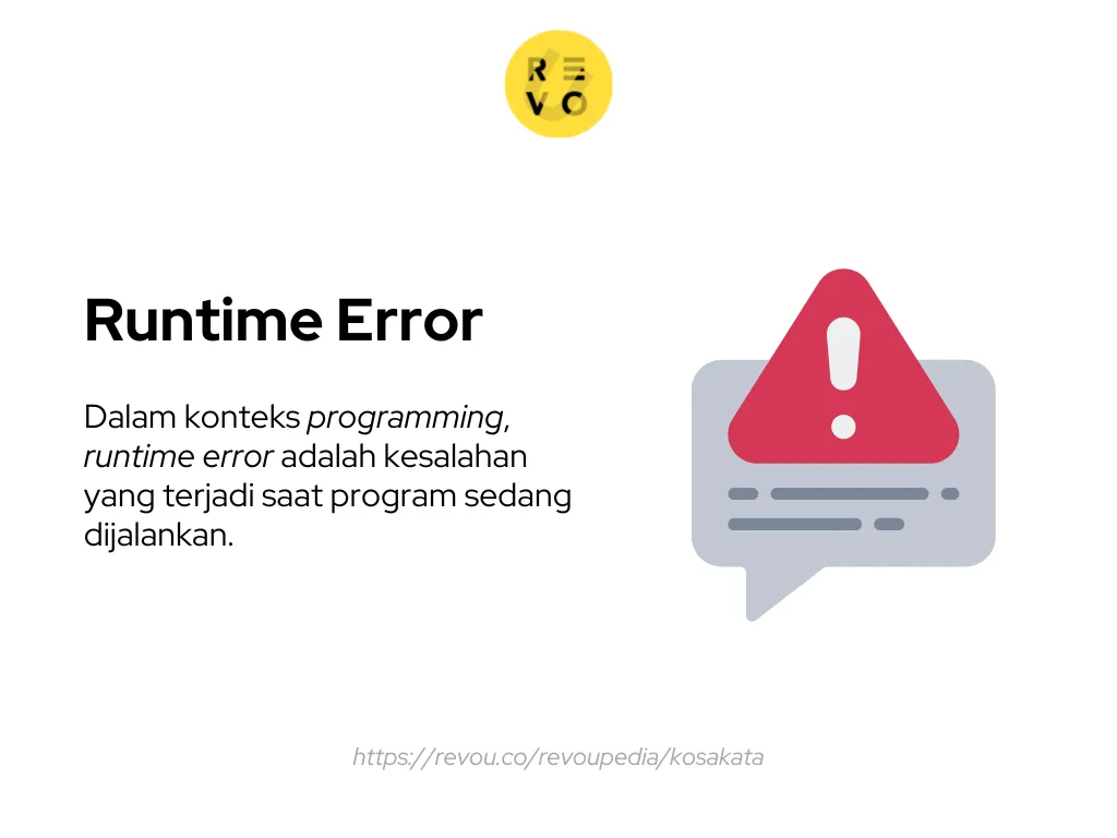 runtime error adalah