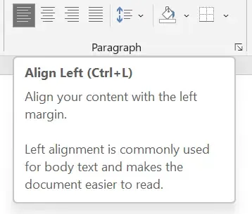 Contoh GUI Microsoft Word