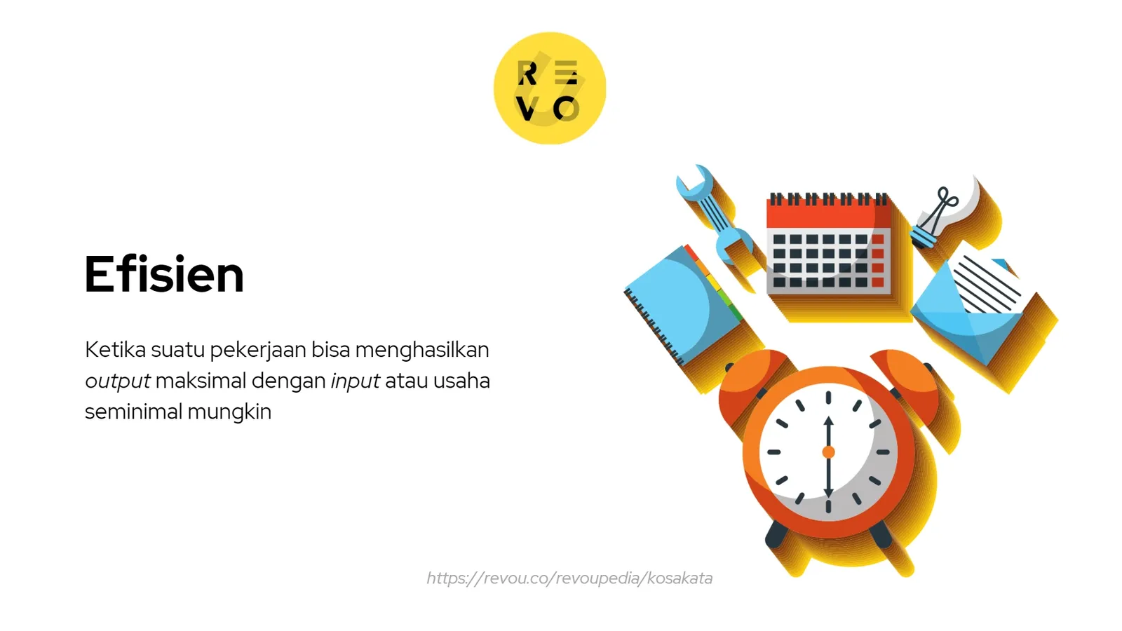 efisien adalah
