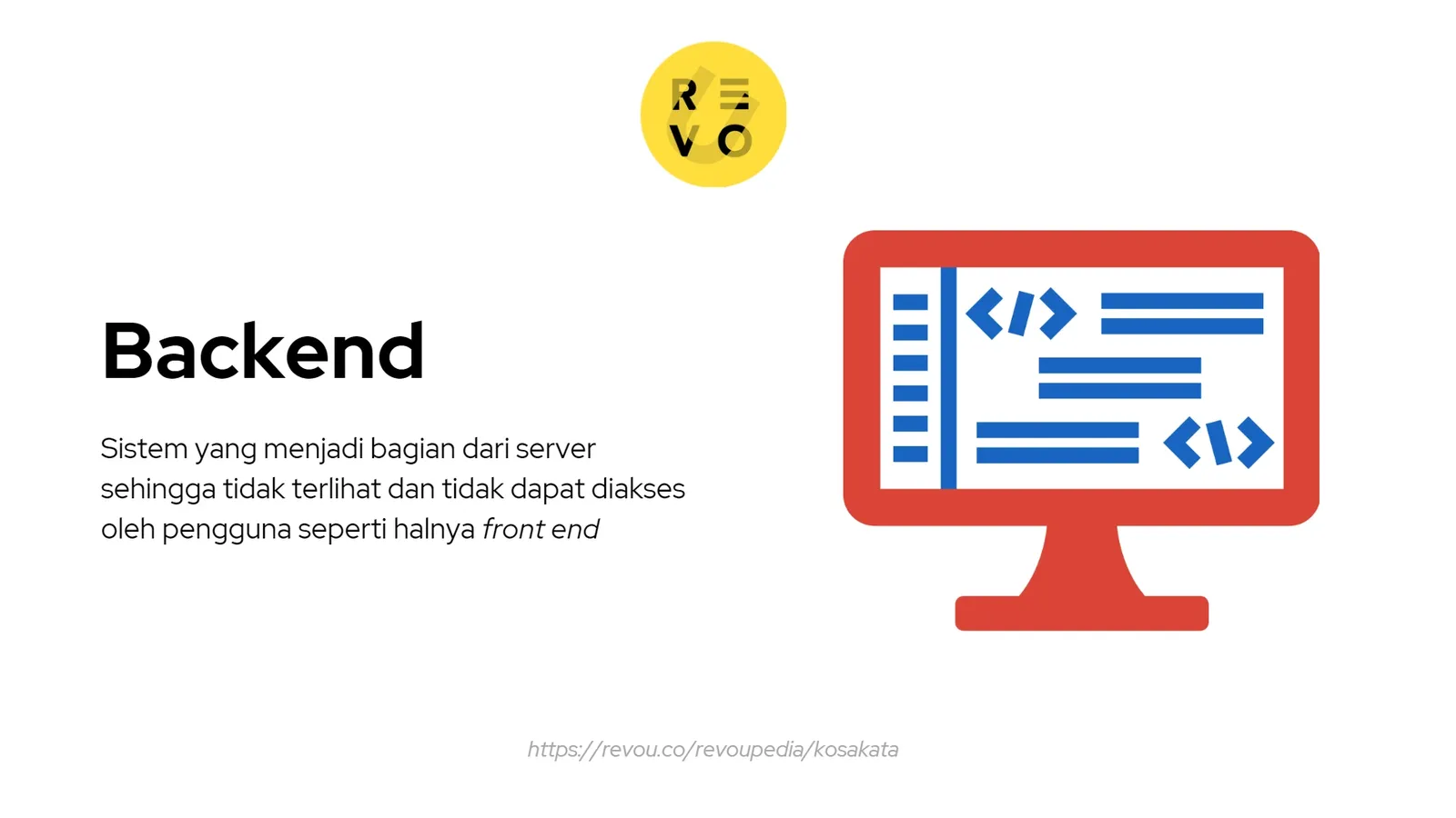 backend adalah