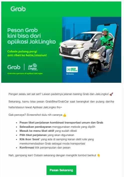 Contoh promotion email