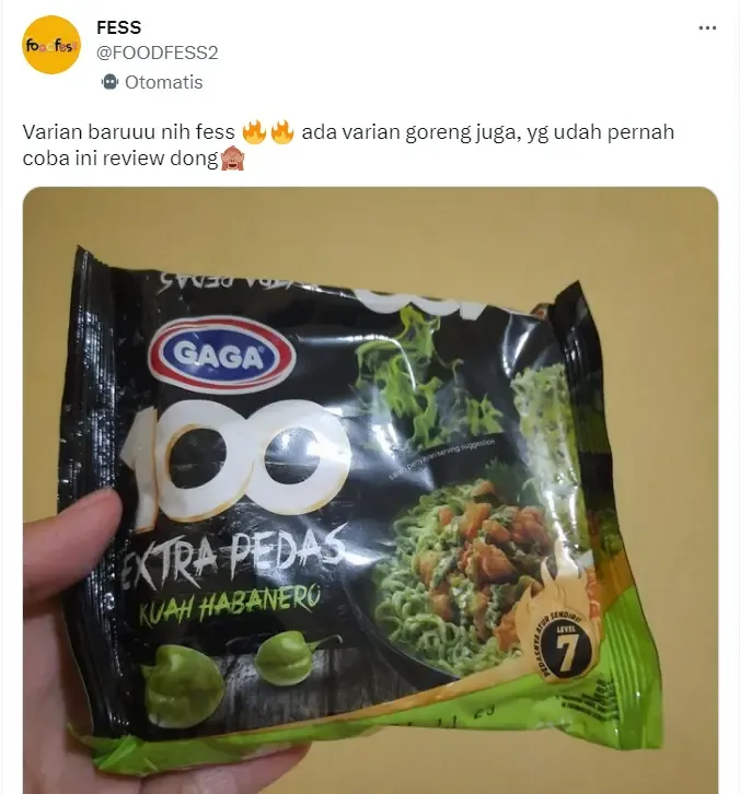 Contoh word of mouth di Twitter menfess