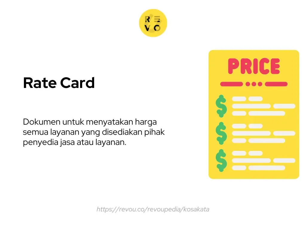Pengertian rate card