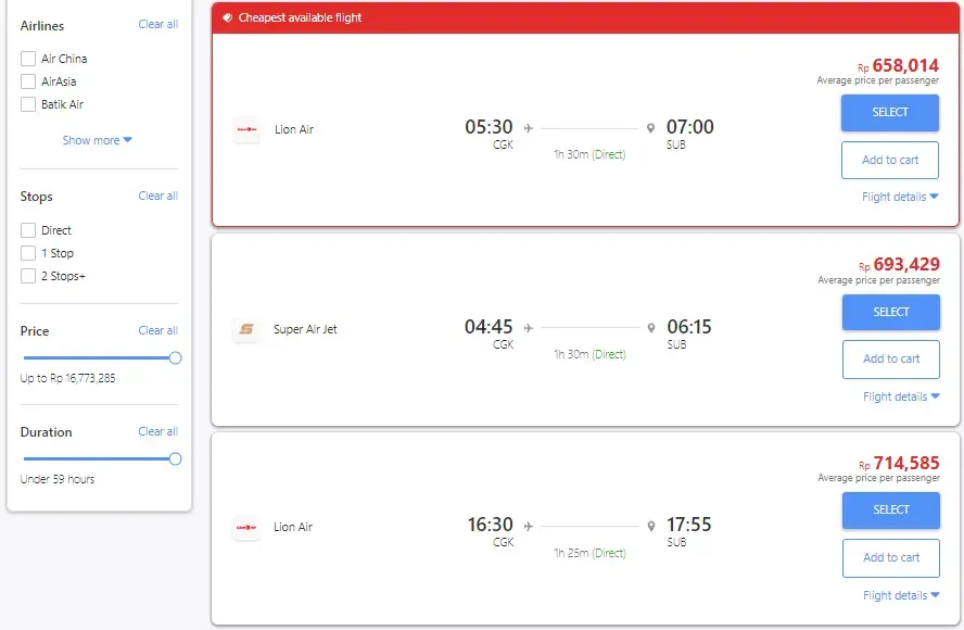 Contoh penerapan API - pemesanan tiket pesawat