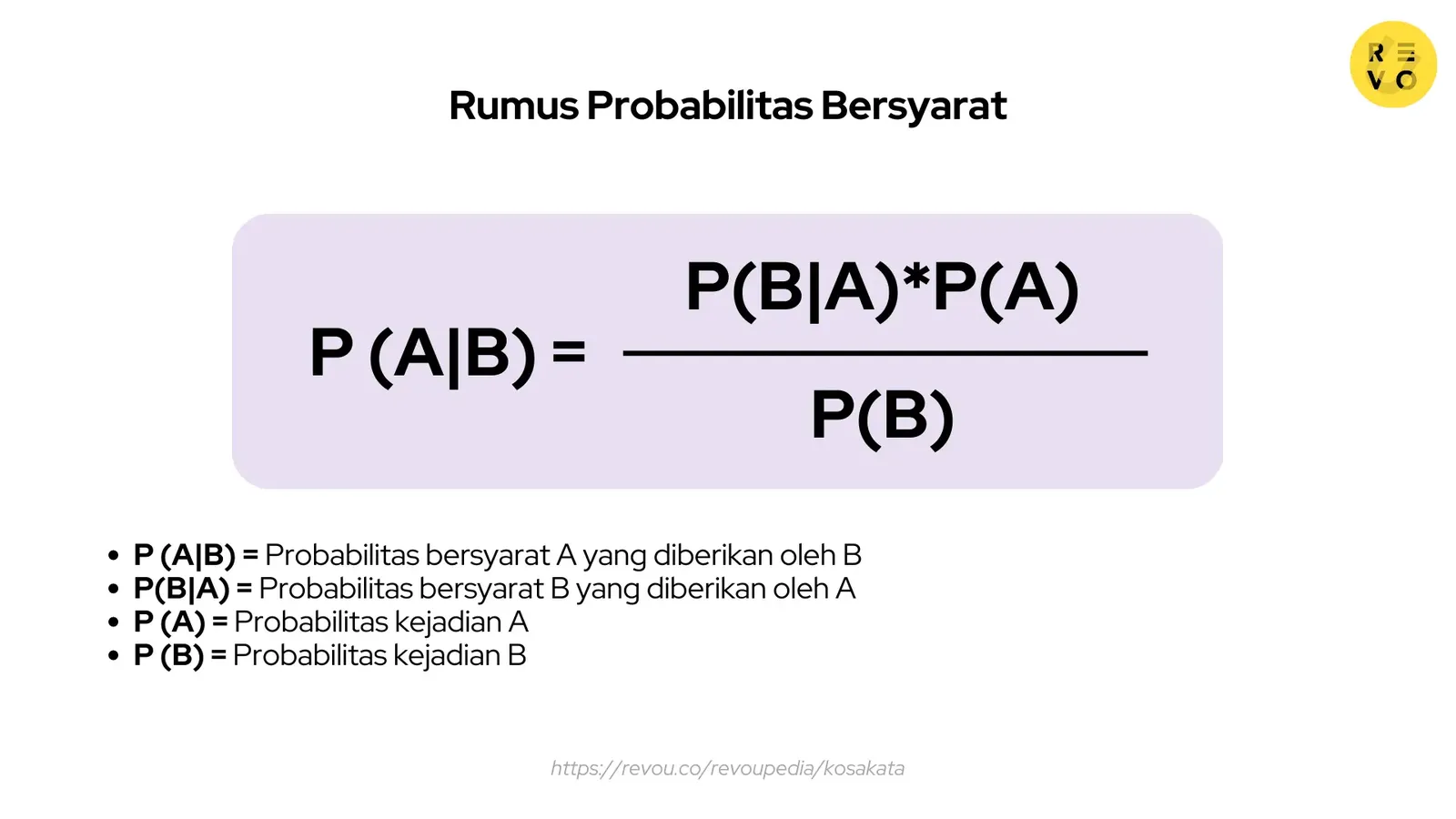 Rumus Probabilitas Bersyarat