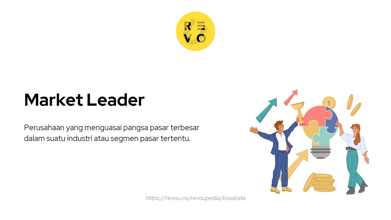 market leader adalah