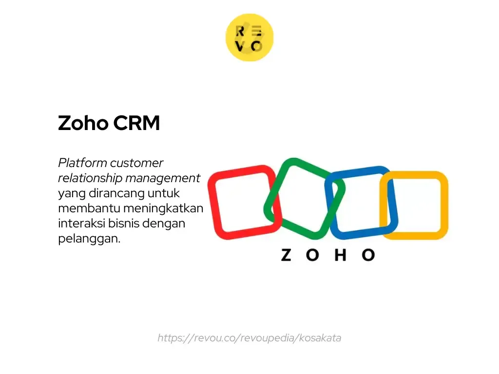 pengertian zoho crm