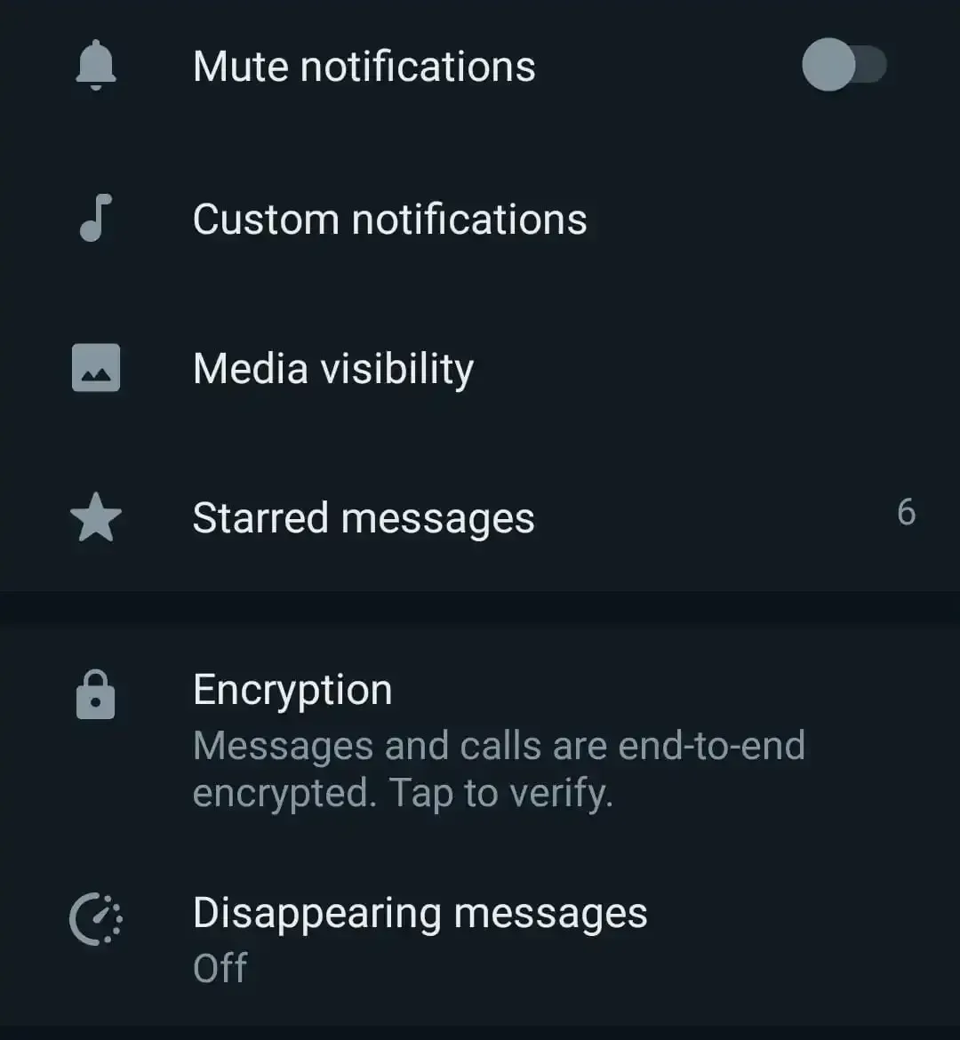 Contoh enkripsi pada WhatsApp
