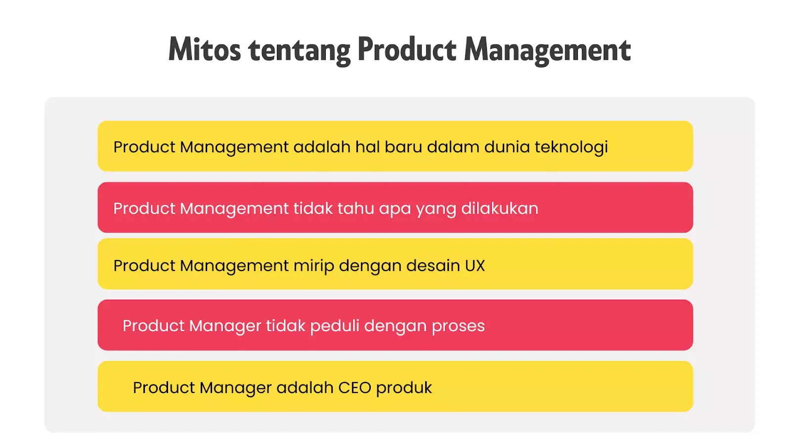 Mitos product management