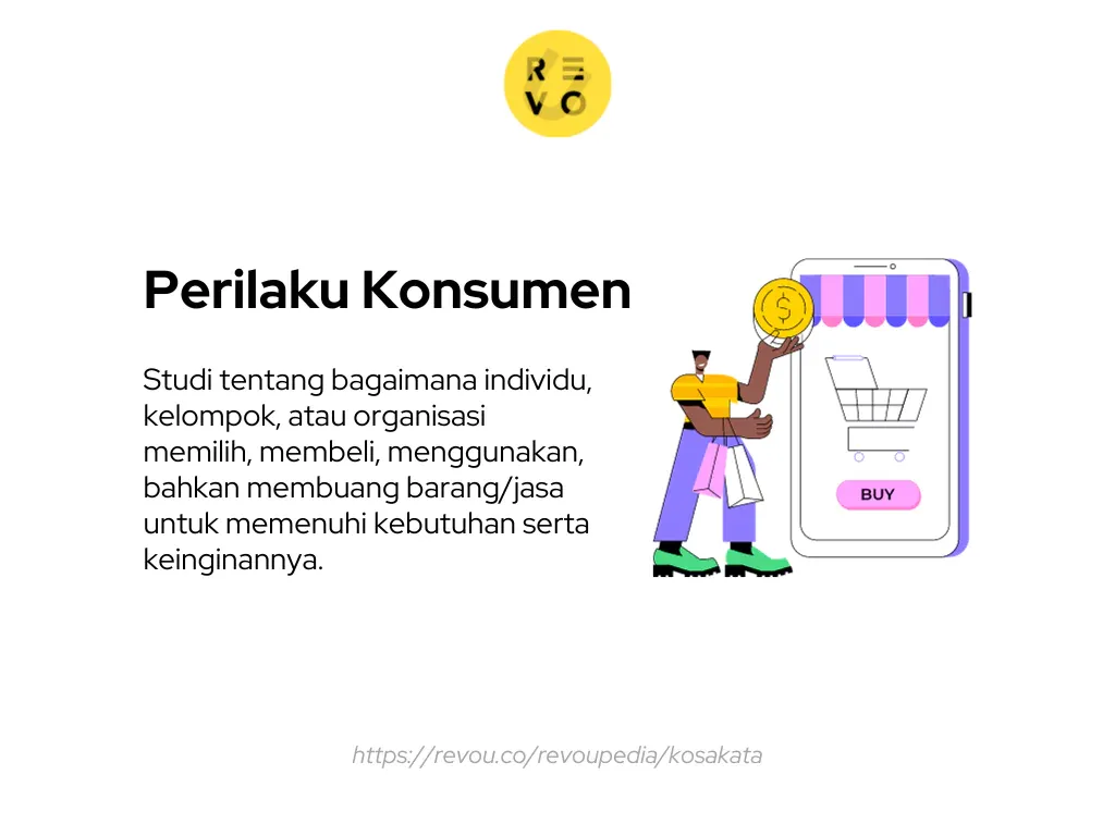Perilaku konsumen atau customer behavior adalah studi tentang bagaimana individu, kelompok, atau organisasi memilih, membeli, menggunakan, bahkan membuang barang/jasa untuk memenuhi kebutuhan serta keinginannya.