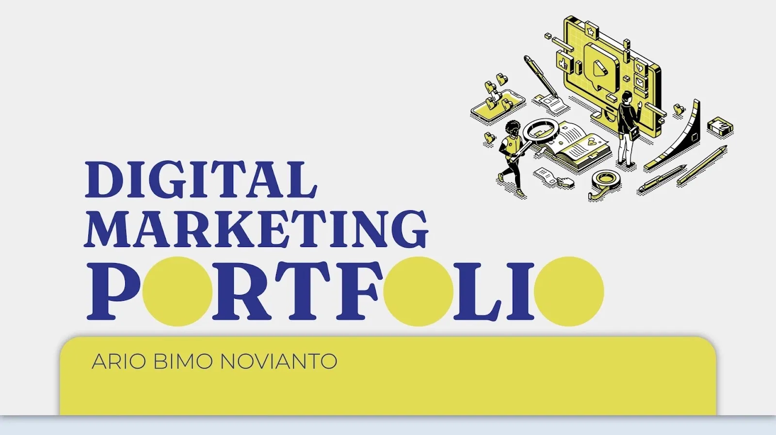 Contoh portofolio social media specialist