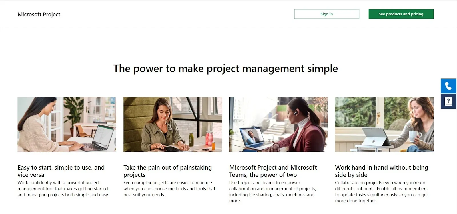 Tools project management - Microsoft Project