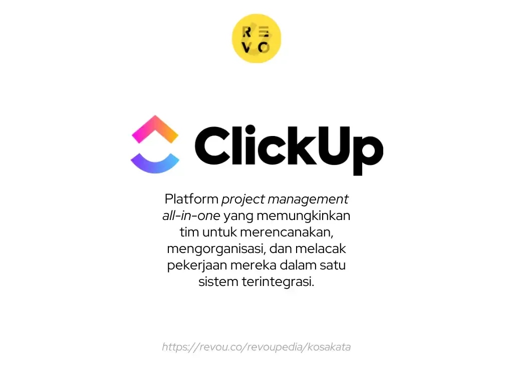 pengertian ClickUp
