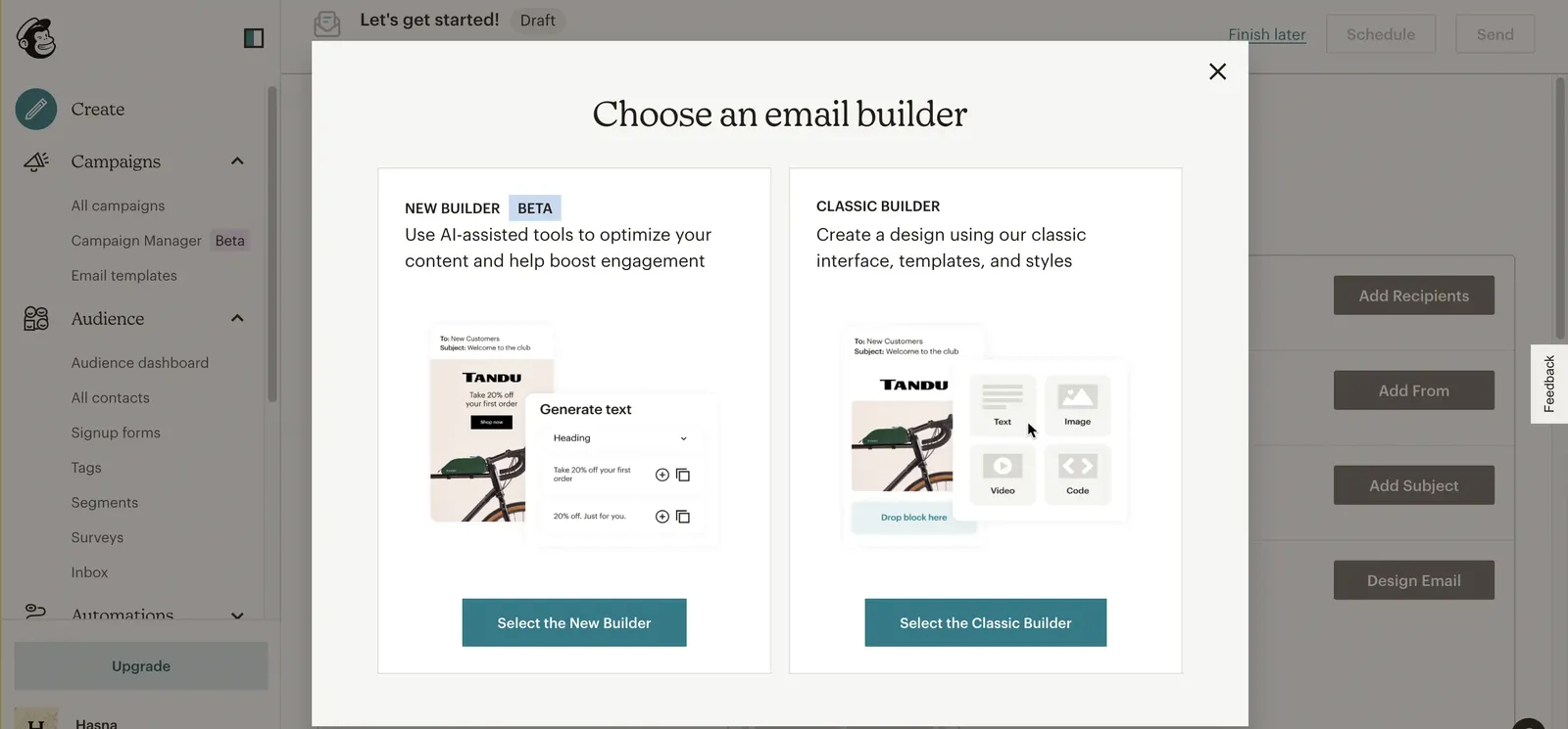 contoh mailchimp - revou