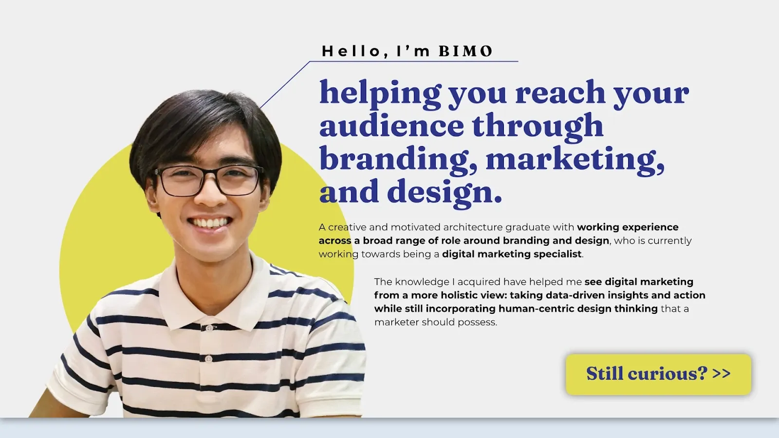 Contoh portofolio social media specialist - deskripsi diri