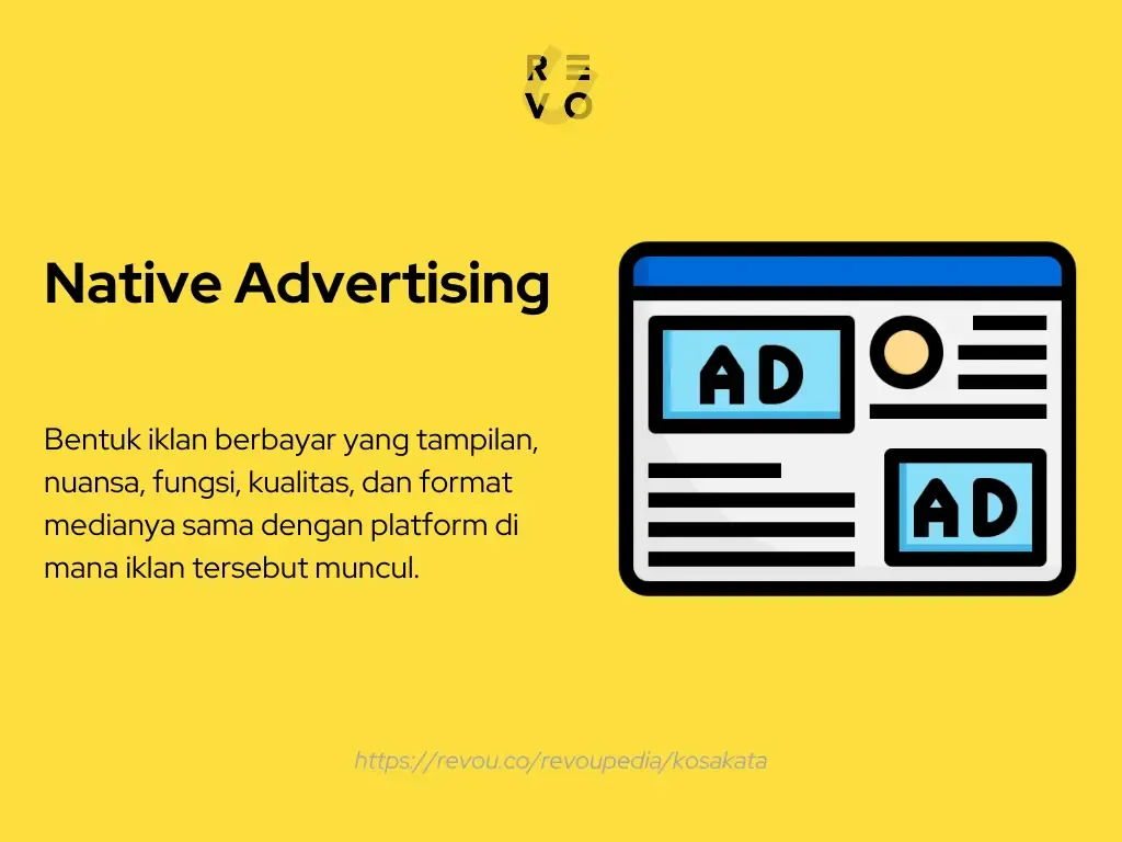 Pengertian native advertising