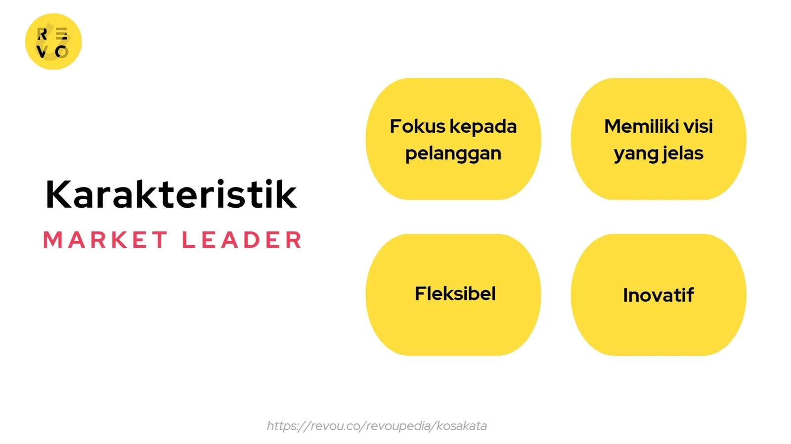 karakteristik market leader