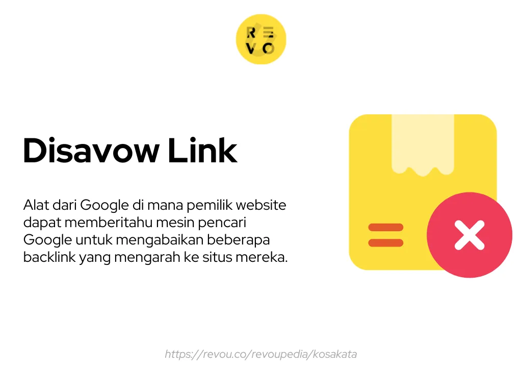 pengertian disavow link
