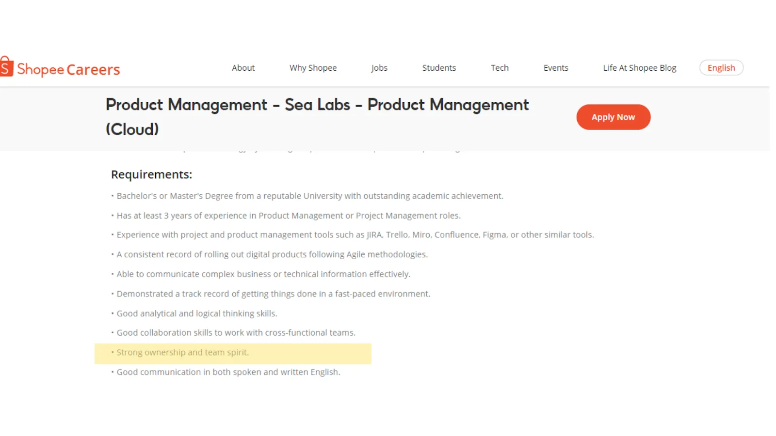 Skill dasar ownership